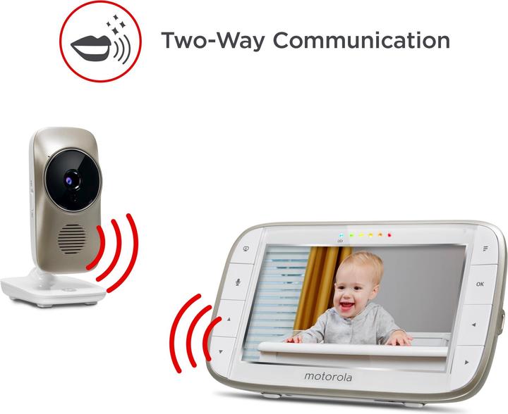 Produktbild Motorola MBP 845 Connect (Babyphone mit Kamera, 300 m)