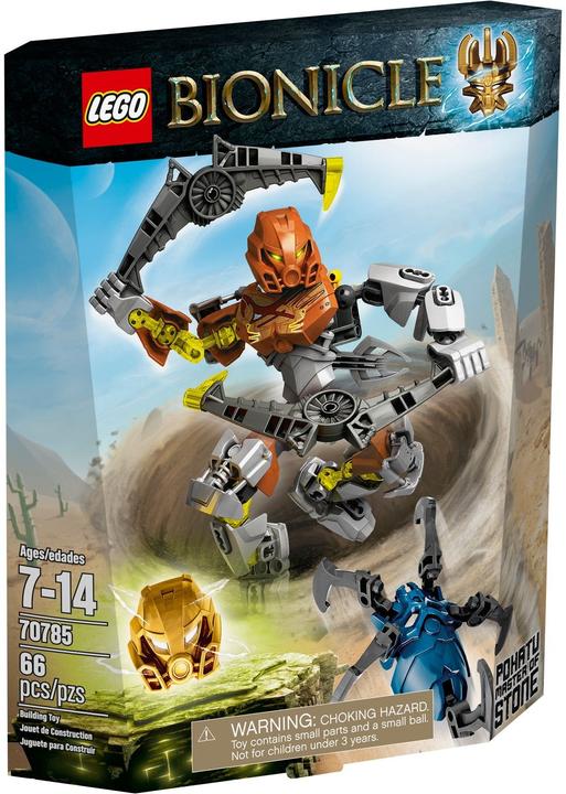 Actual product image LEGO Bionicle Pohatu – Master of Stone (70785)