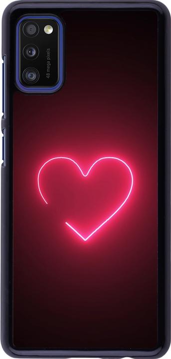 Produktbild PhoneLook Hülle Valentine 2023 single neon heart (Samsung Galaxy A41)