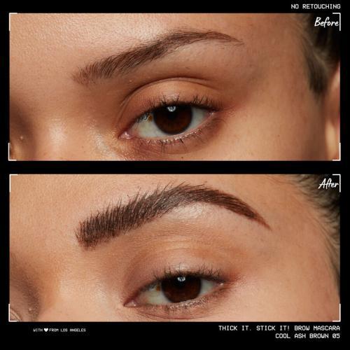 Produktbild NYX Professional Make-Up Thick it. Stick it! Brow Mascara Cool Ash Brown (Cool Ash Brown)