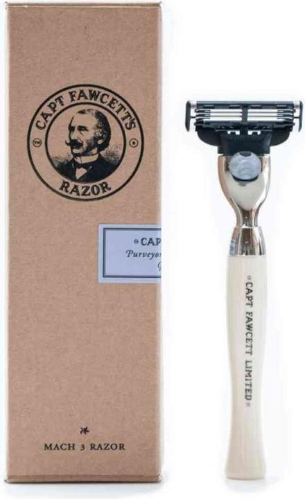 Actual product image Captain Fawcett Finest Hand Crafted Safety Razor