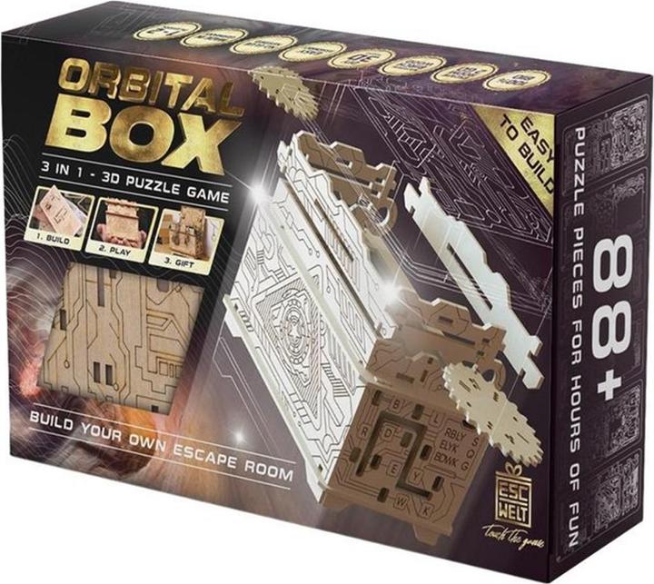 Escape Welt Orbital Box - Knobelbox Bausatz (Deutsch)