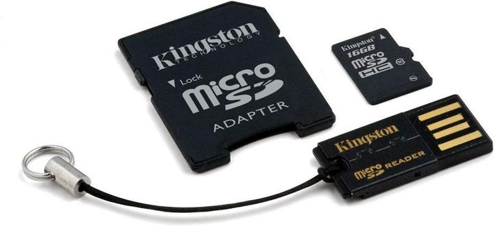 Actual product image Kingston Memory Card Mobility Kit (16 GB, microSDHC, UHS-I)