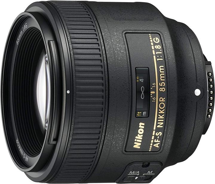 Image du produit Nikon AF-S Nikkor 85mm f/1.8G (Nikon F, Plein format, APS-C / DX)