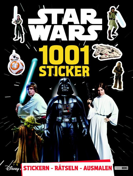 Image du produit Panini Star Wars: 1001 Sticker - Stickern - Rätseln - Ausmalen