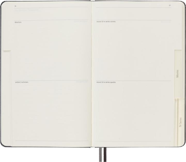 Actual product image Moleskine Passion Journal (130 x 210 mm, Special ruling, Hardcover)