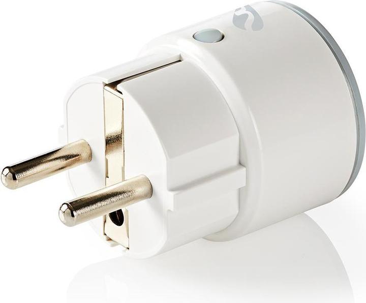 Actual product image Nedis WLAN Smartplug (WIFIP110FWT) - Energy monitoring, Schuko type F, 10 A