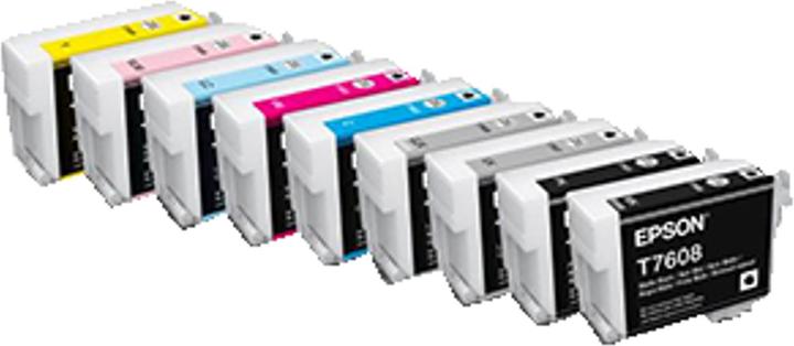 Actual product image Epson T7608, Ultra Chrome HD (MBK)