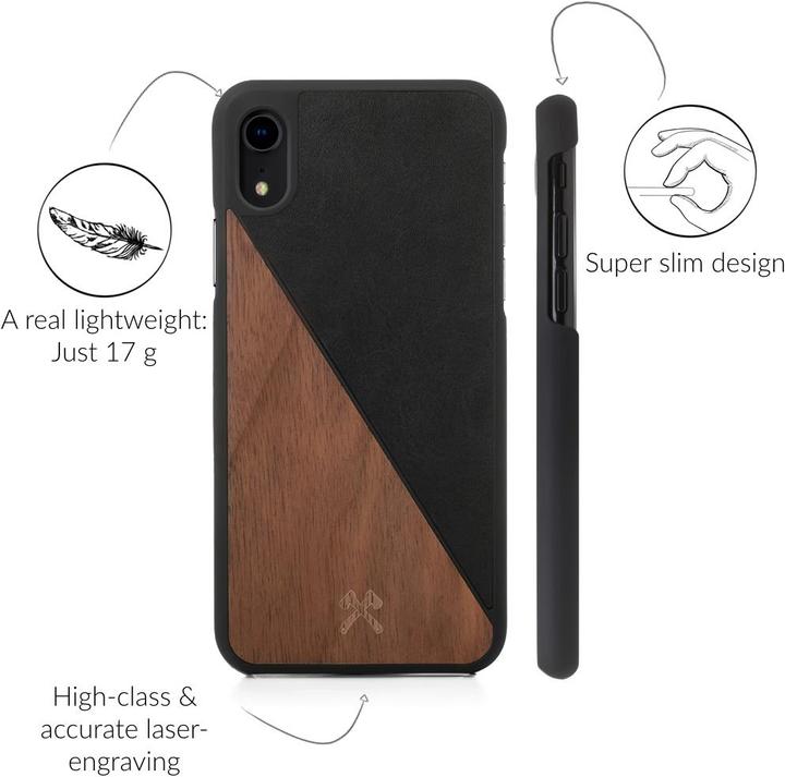 Produktbild Woodcessories EcoSplit (Apple iPhone XR)