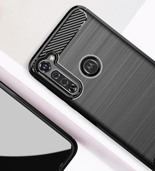 Produktbild Screenguard Motorola Moto G Pro Hülle Carbon Brushed Soft TPU (Motorola Moto G Pro)
