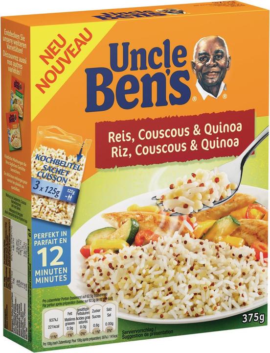 Produktbild Ben's Original Uncle Bens Langkorn, Couscous & Quinoa (375 g)