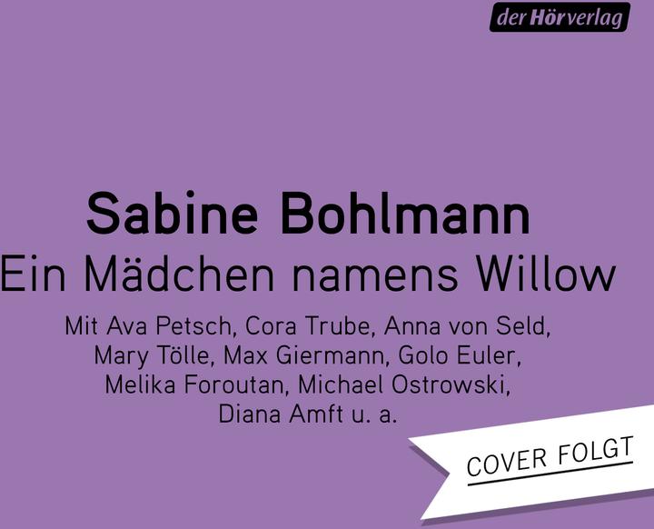 Produktbild Ein Mädchen namens Willow (Sabine Bohlmann, Deutsch)