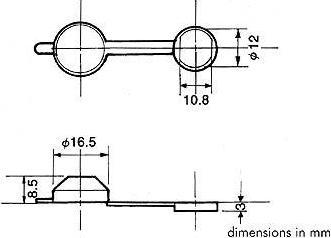 Actual product image Velleman Cap For Key Switch Ks4 And Ks11