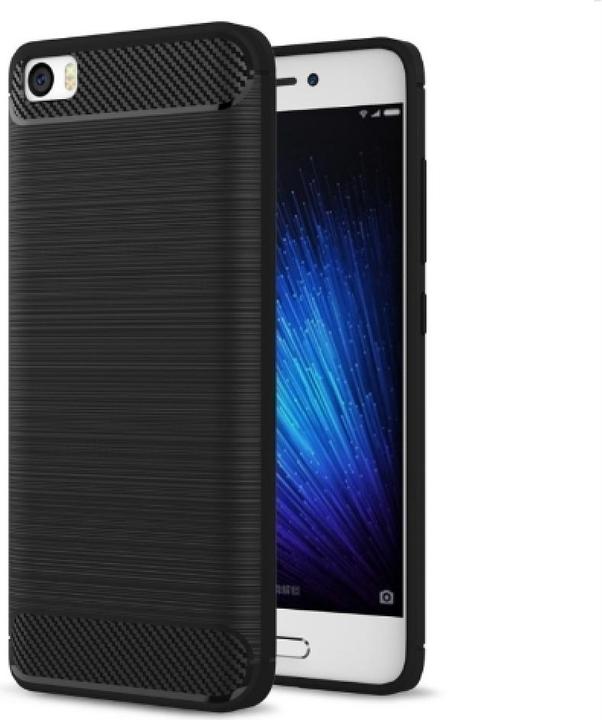 Actual product image Screenguard Xiaomi Mi 5 Hull Carbon Brushed Soft TPU (Mi 5)