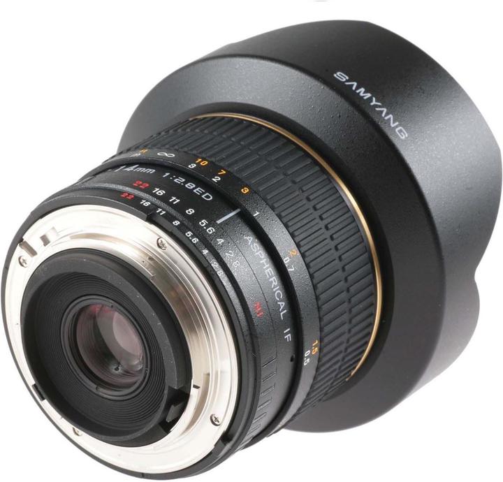 Image du produit Samyang 14mm f/2.8 ED AS IF UMC - Canon EF (Canon EF, Plein format)
