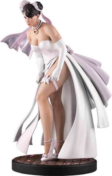 Actual product image PCS Street Fighter statuette 1/4 Wedding Chun-Li 39 cm