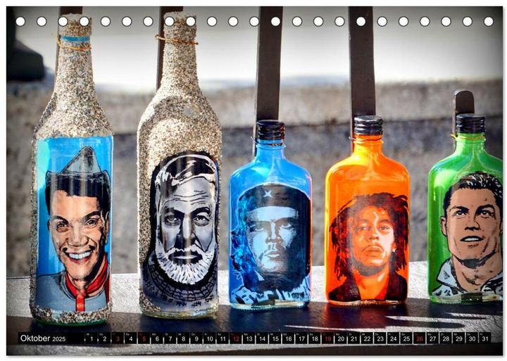 Actual product image CHE - Ernesto Che Guevara in Kuba (Tischkalender 2025 DIN A5 quer), Monatskalender (A5, German)