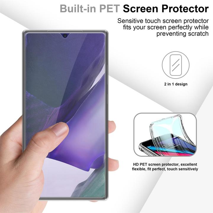 Produktbild Cadorabo TPU 360 Grad Case Cover (Samsung Galaxy Note 20 Ultra)
