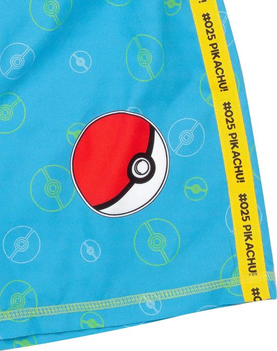 Image du produit Pokémon Short de bain garçon Pikachu Pokeball (146)