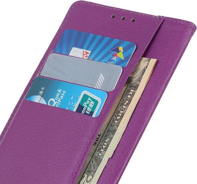 Actual product image MU Classic Litchi Leather Bookcover Series (Nokia C32)