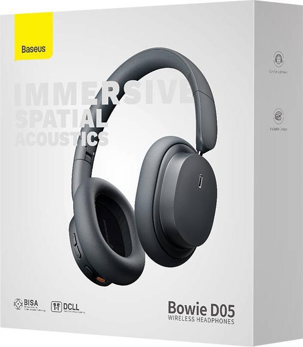 Produktbild Baseus Bowie D05 (ANC, 70 h, Kabellos, Kabelgebunden)