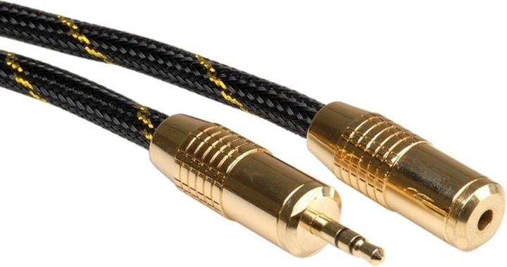Produktbild Roline Gold Audio Verlängerungskabel (2.50 m, 3.5mm Klinke (AUX))