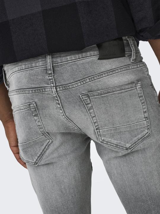 Actual product image Only & Sons ONSLOOM SLIM GREY NOOS Slim Fit Jeans (W31/L32)