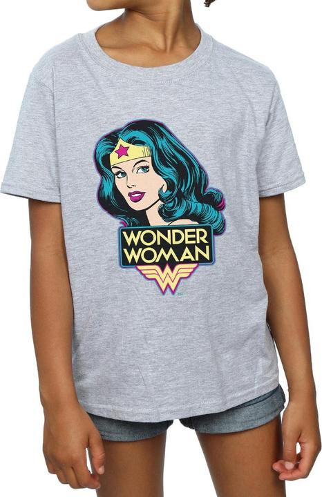 Produktbild Wonder Woman Mädchen Kopf TShirt (116)