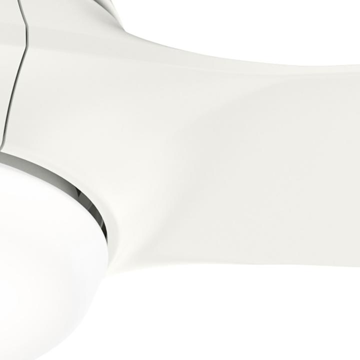 Produktbild Hunter Fans DC Deckenventilator Calabasas Weiss mit LED (40 dB)