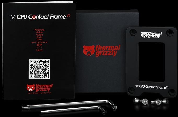 Produktbild Thermal Grizzly TG Intel 1851 CPU Contact Frame V1