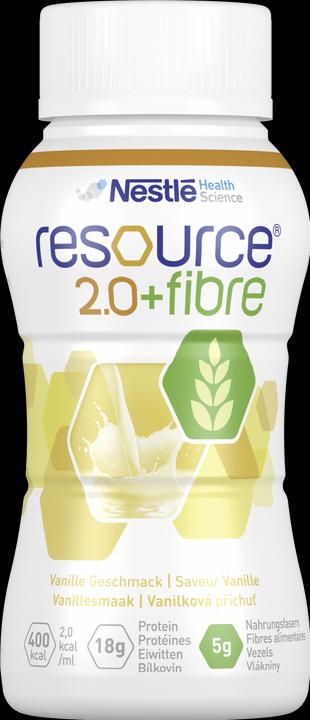 Produktbild Resource 2.0 Fibre (Vanille, 4 Stk., 888 g)