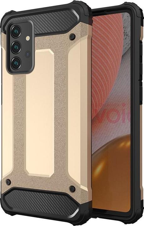Image du produit Hurtel Housse Hybride Armor Cover pour Samsung Galaxy A72 4G doré (Samsung Galaxy A72)
