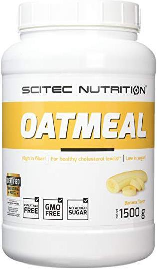 Actual product image Scitec Oatmeal (1500g tin) (Coconut, 1 pcs., 1500 g)