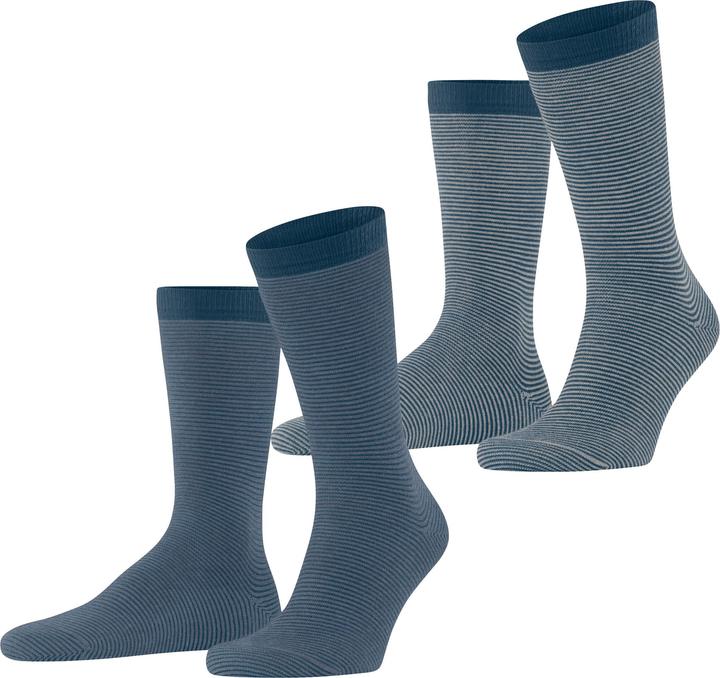 Esprit Allover Stripe 2-Pack Herren (2er Pack, 43 - 46)