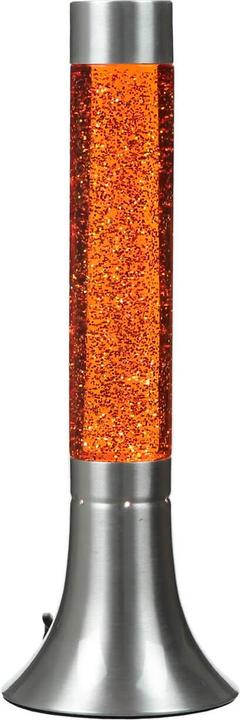 Glitter, Silber, Orange