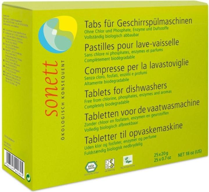 Actual product image Sonett Dishwasher Tabs (Tabs)