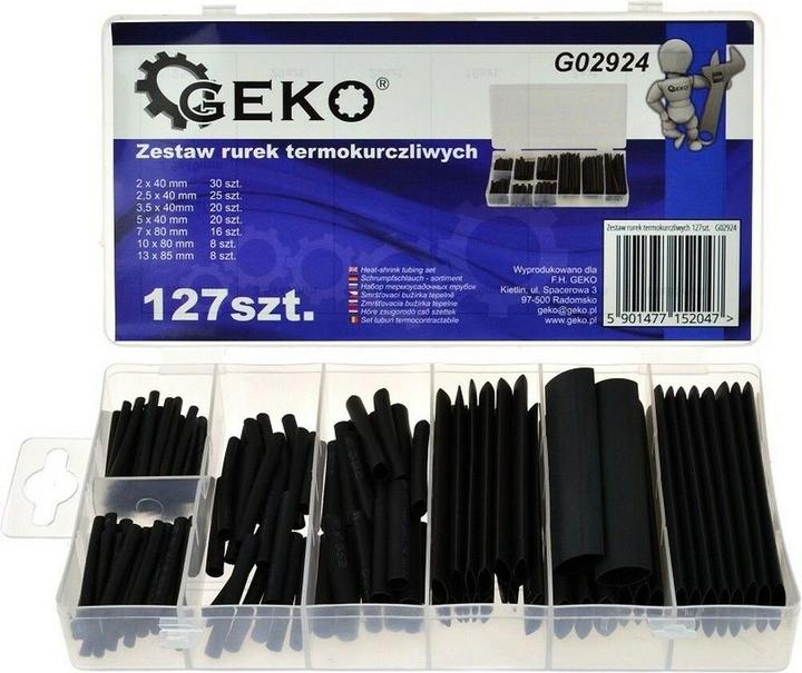 Produktbild GEKO Schrumpfschlauchset 127-tlg. (127 x)