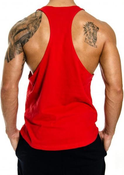 Actual product image Gym Generation Warriors Stringer RED (S)
