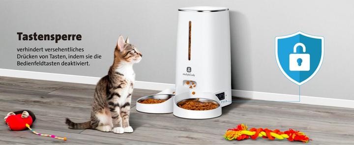 Immagine prodotto Molly&Cody Distributore automatico di cibo per animali LUCKY (4 l)