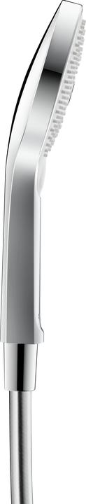 Immagine prodotto Duravit Doccetta 120, 3 getti, Click! cromo / bianco (3 Tipi di raggi, 14 l/min)