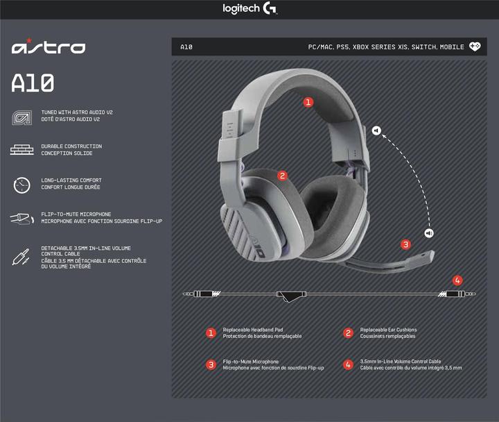 Productafbeelding Astro Gaming A10 Gen 2 (Bedraad)