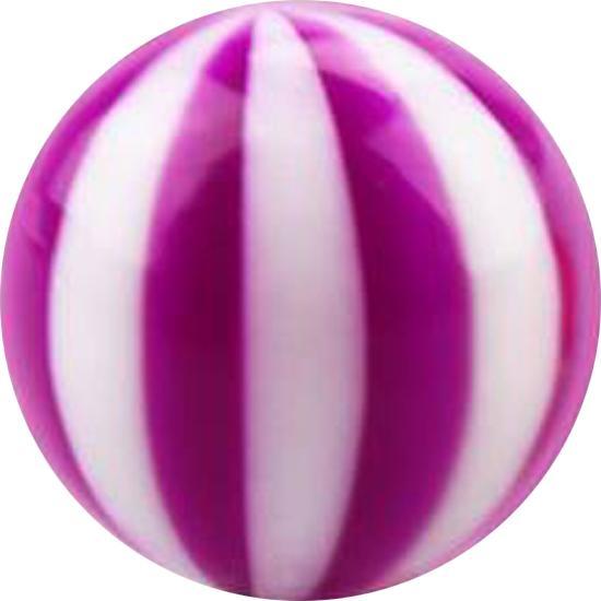 Produktbild Star Piercing Micro Kugel mit Twistet violett (Acryl, ohne Messing)