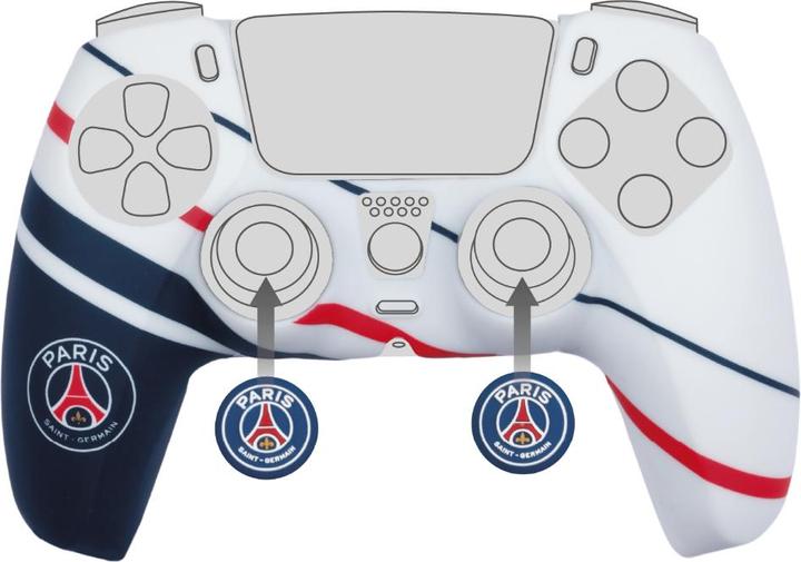 Image du produit Konix Kit de protection en silicone pour manette PS5 - PSG (PS5)