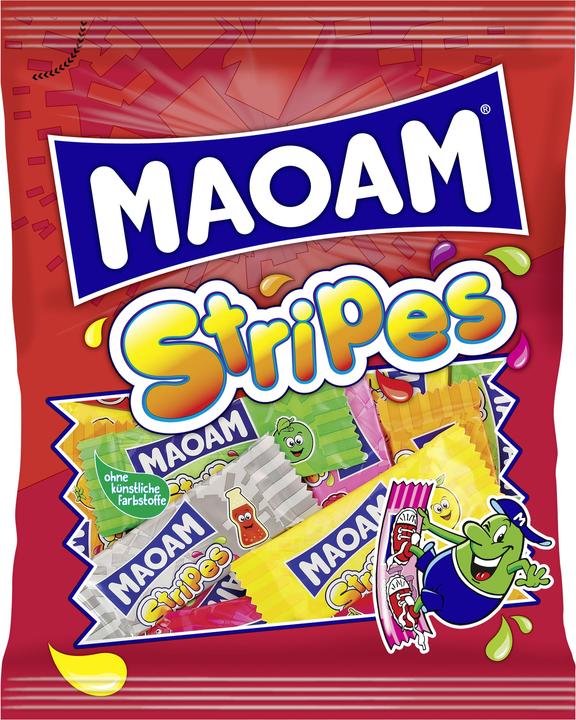 Produktbild Maoam Stripes Classic Kaubonbons 175,0 g (175 g)