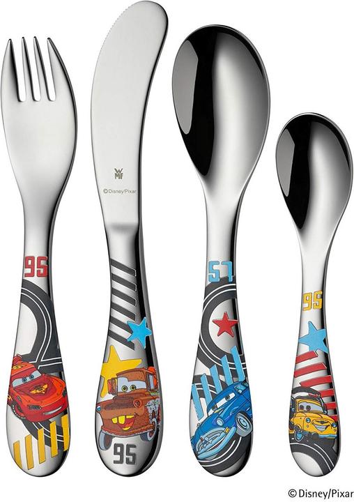 Productafbeelding WMF Kindertafelgerei Kinderbestek 6st Disney Cars2 Roestvrij staal gepolijst vaatwasmachinebestendig