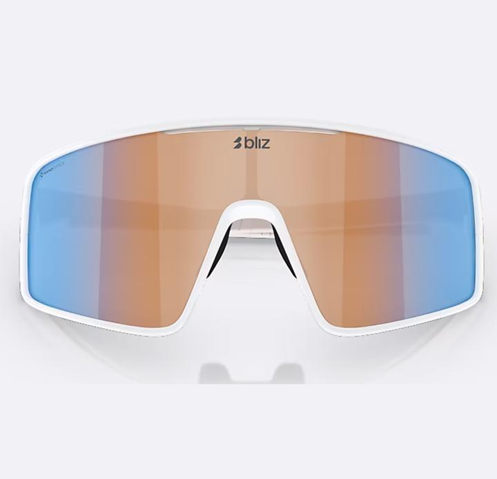 Immagine prodotto Bliz P001 (Bianco, Nano Optics Nordic Ligh Coral - Arancione con multi blu)