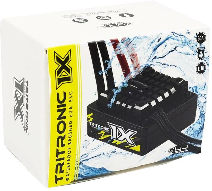 Immagine prodotto Yeah Racing Regolatore spazzolato Tritronic 1X 60A, 2-3S, impermeabile