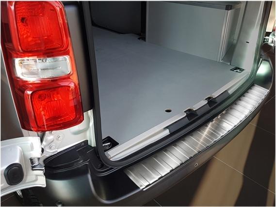 Image du produit Avisa Protection du seuil de chargement en acier inoxydable pour Citroen Jumpy Space Tourer, Peugeot