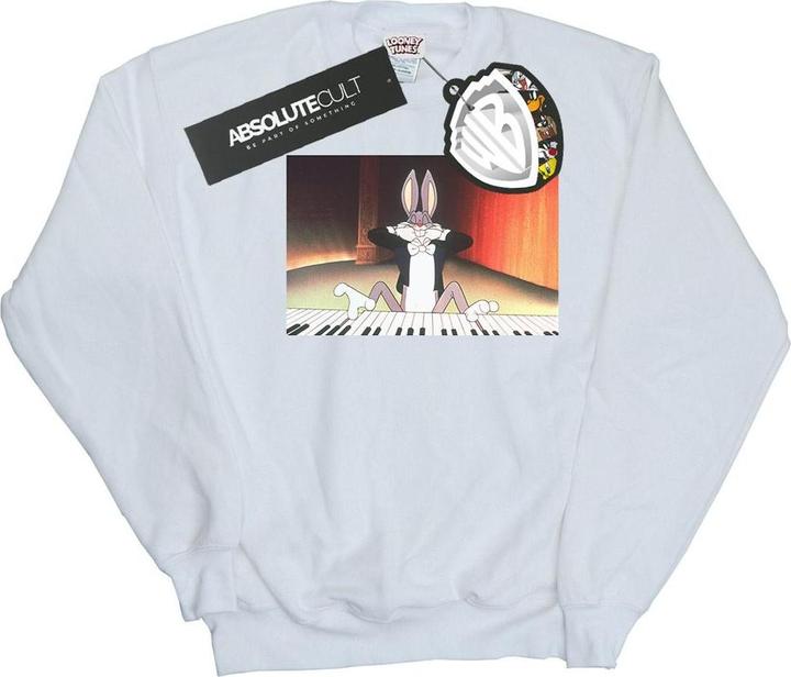 Looney Tunes Bugs Bunny Playing Piano Sweatshirt (3XL)