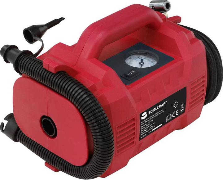 Toolcraft Battery compressor, 10 bar 20 V (10 bar, 0 l)
